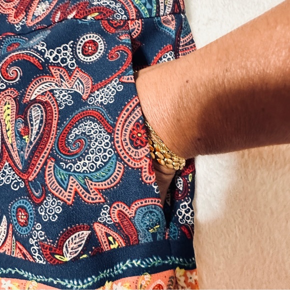 Loft Boho Paisley Patterned Sz 16 - Picture 4 of 8